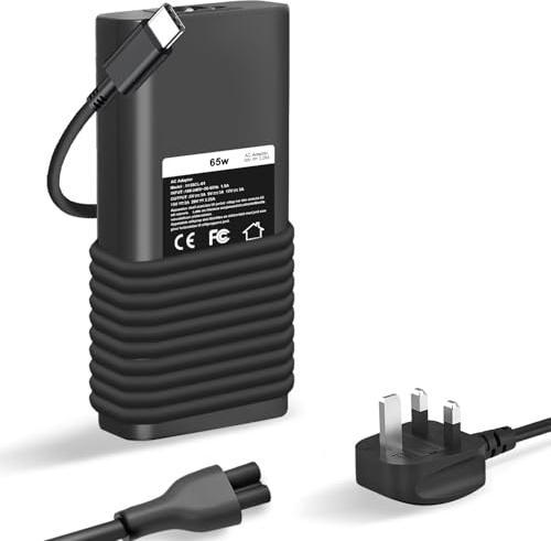 ZJWDATG 65W USB C Type C Laptop Charger Compatible with Dell Chromebook 3100 3300 Latitude 5000 5420 5520 5400 5290 5320 7420 7410 7430 7480 7490 7320 7330 Inspiron 14 7425 16 7620 XPS 12 13 Etc