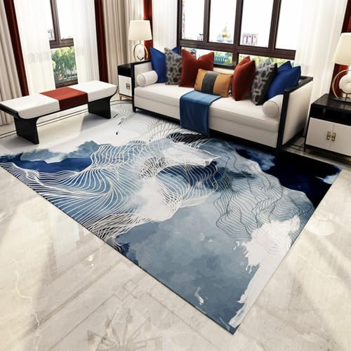 Removable Washable Electric Heated Floor Mat Graphene Electric Heating Carpet, Heated Area Rug Heater Floor Mat Foot Warmer, Heated Floor Mat under Desk with Thermostat And Timer,02,78.74x118.11in
