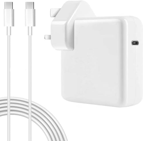 Macbook Pro Charger Mac Charger,- 96W USB C Fast Charger | Compatible with MacBook Pro 16, 15, 14, 13 Inch, MacBook Air 13 Inch,iPad Pro,for Laptop/Tablet/Smartphone with USB C Port