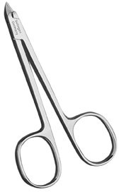 Hautzange matt mit Scherengriffen 10cm, Augen Haut-Zange m. Scherengriff, Speziell für Zwischenzehenbehandlung