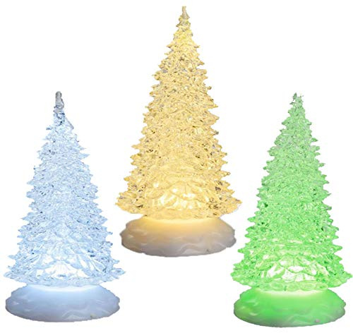 LED Weihnachtsbaum, Acryl, Eiszapfen 12 x 32 cm