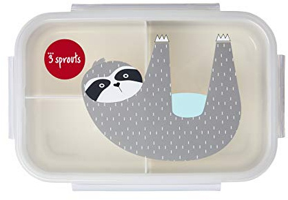 3 Sprouts Bento Box, Grau