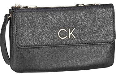 Calvin Klein Re-Lock DBL Crossbody Bag PBL CK Black
