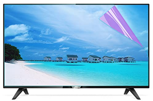 JANEFLY 32-75 Inch LED Smart TV Screen Protector, Anti-Glare/Anti Blue Light/Anti Scratch Protect Eyes TV Accessories,39(856 * 478mm)