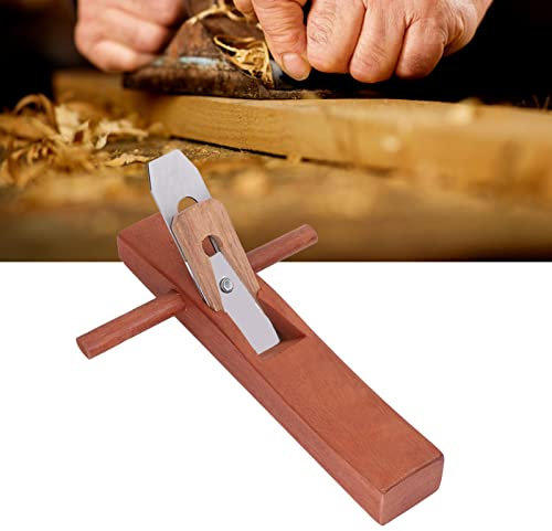 Holzbearbeitungs-Holz-Handhobel, 55# Stahl Padauk Mini-Holz-Handhobel Carpenter Woodcraft Tool