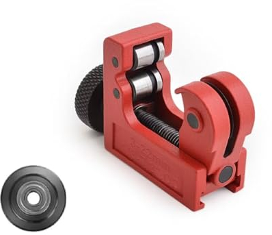Gunpla Mini Tube Cutter for 3-22mm Pipes, Adjustable Zinc Alloy Pipe Cutters, Portable Pipe Cutter Tool for Cutting Copper, Aluminium, Brass, PVC Pipes
