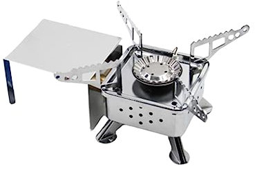 Toddmomy Quemador De Estufa De Senderismo Cocina De Camping Mini Estufa De Gas Estufa De Campamento Ligera Quemador Portátil Estufa De Camping Portátil Haz Te Exterior Estufa Plegable