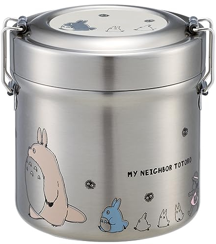 Skater - My Neighbor Totoro Marcha Studio Ghibli Thermal Lunch Box 600ml Antibacterial Vacuum Bowl Stainless Steel STLB1AG-A