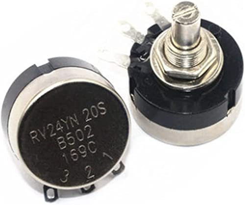 AOHRO Netzschalter RV24YN20S B201 B501 B102 B202 B502 B103 B203 B503 B104 B105 Potentiometer RV24 YN20S (Color : 10k-b103)