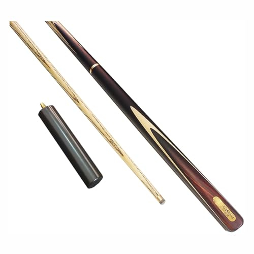 Pool Queue Billard Queue 145 cm Langer Snookerqueue, 3/4 geteilter Queue, 10 mm, 17,5–19 oz, Billardqueues für Männer und Frauen für die Bar oder zu Hause, einfacher Griff, sofortiger Ausbruch wl
