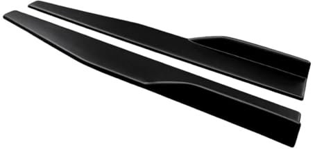 Auto Seitenschürze Für Serie F20 F21 F30 F35 E90 E91 E92 E93 G30 G38 X1 X2 X3 M2 M3 M4 Universal Auto Seitenschweller Stoßstange Diffusor Spoiler Schürzen Auto Seitenschweller(Matt-schwarz)