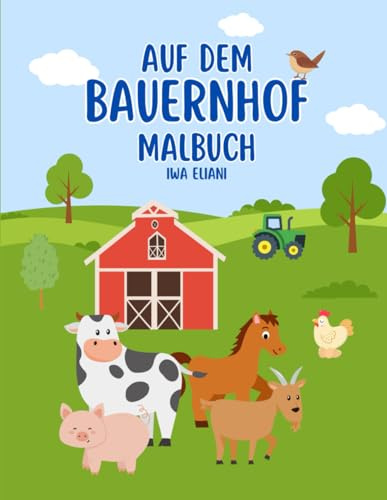 Auf dem Bauernhof Malbuch