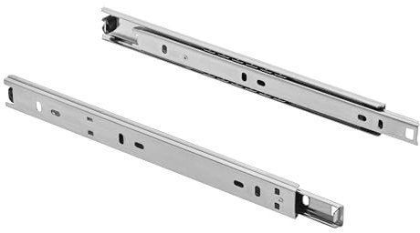 B2C 27mm Ball Bearing Drawer Runners/Slides 300mm/350mm/400mm/450mm/500mm 1 Pair (450mm)
