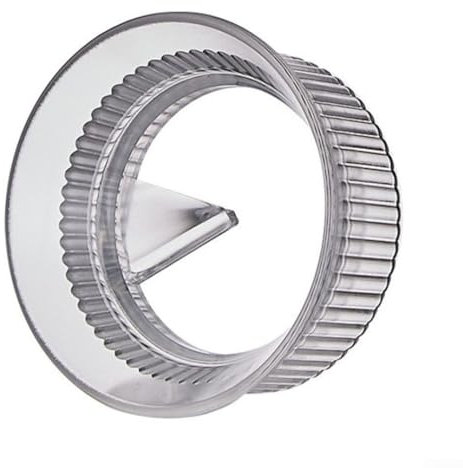 Moka Pot Tamper Distributor Coffee Dosing for RING for Consistent Espresso Preparation (Transparent 90MM)