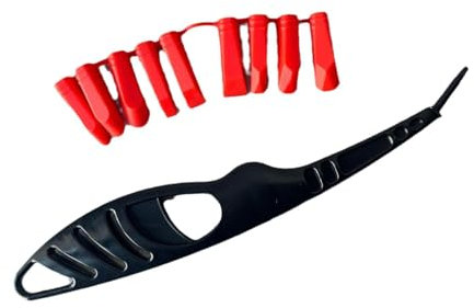 Sharplace Glass Glue Angle Scrapers Caulk Remover Tool Portable Reusable Seam Tool Tile Edge Repair Tool for Shower Window Bathroom Tub