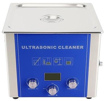 Nettoyeur à ultrasons, 10L Laboratoire Médical Nettoyeur À Ultrasons Bain De Dégazage DPF Pièces Métalliques Moule Verrerie Huile Rouille Dégraissant Machine De Nettoyage À Ultrasons