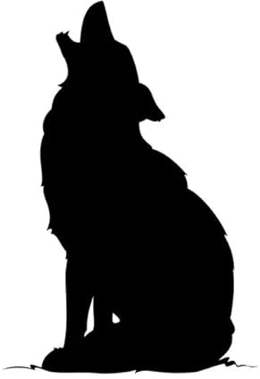 8.8x12.6CM Wolf Muster Wild Animal Car Styling Decal Interessante Vinyl Auto Aufkleber Balck/sliver Motorrad Fahrrad Dreirad Kühlschrank Toilette Spielzimmer Küche Aufkleber Dekoration Aufkleber