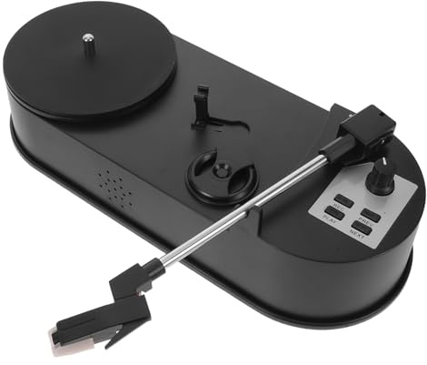 FUNNETOYU Vintage Record Player Turntable to Converter for Album Player for Home Office Use
