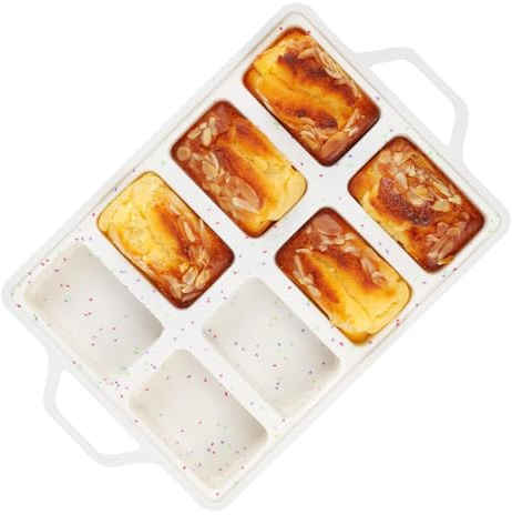 Sartenes de pan de plátano, sartenes portátiles con asa, 35,3 x 25,8 x 3,5 cm, multifuncionales, para pan de cocina, pan pequeño, para brownies, pan de carne