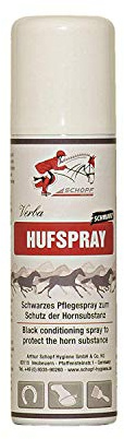 Schopf Verba Hufspray schwarz 200 ml, Pflegespray zum Schutz der Hornsubstanz