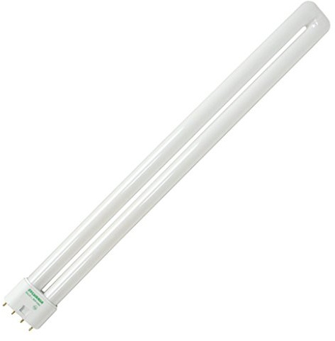 Sylvania 20586 (6-Pack) FT40DL/841/RS/ECO 40-Watt Single Tube Compact Fluorescent Light Bulb, 4100K, 2709 Lumens, 82 CRI, T5 Shape, 4-Pin 2G11 Base