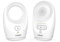 Vtech Digitales Audio-Babyphon DM1111 – DECT-Technologie, Geräuschpegelanzeige, Gürtelclip u. v. m. – Mit Eltern- und Babyeinheit