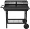Barbecue À Charbon 71 X 35.5cm Avec Chariot - ALABAMA
