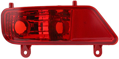 KIMISS Kit de Feux Antibrouillard Arrière à LED, Lampes à Réflecteur de Pare-chocs à LED， Remplacement D'accessoires de Voiture D'assemblage de Phare Antibrouillard Arrière Rouge(Gauche MN133775C)