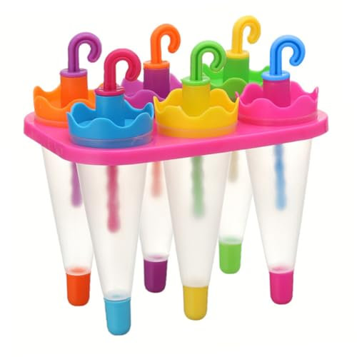 ABOOFAN Regenbogen-eisformen Aus Kunststoff Kreative Diy-eiswürfelform Für Eigene Und Snacks Für Partys Und Sommerliche Erfrischungen