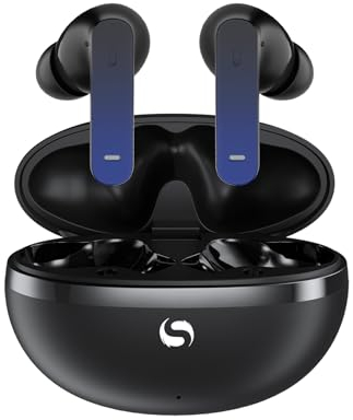 SERVOMASTER Cuffie Wireless, Cuffie Senza Filo 30 Ore Di Riproduzione, Solo 3,6 G Di Cuffie In Ear, Compatibile Con Auricolari Wireless ios E Android, Cuffie Senza Fili Suono Stereo, Smart Touch