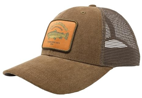 Field & Stream Herren Patch Cap Verschluss, Brown Trout/Brown, Einheitsgröße