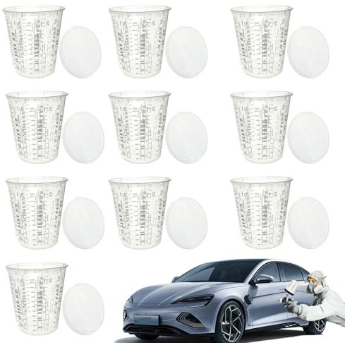 Tazze di miscelazione per vernici automobilistiche, tazze di miscelazione