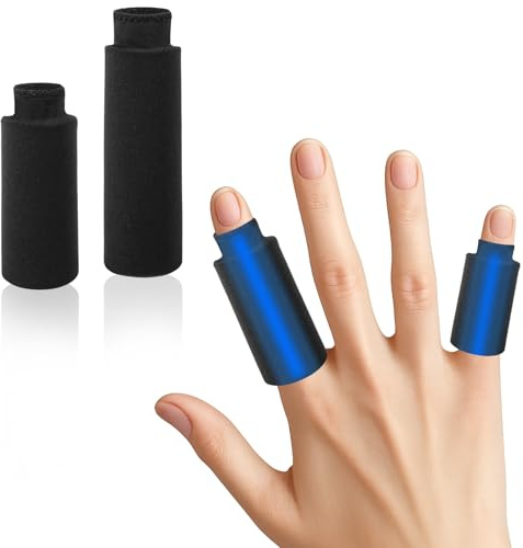 2 Pezzi Impacco Freddo Per Le Dita, Ghiaccio Gel Riutilizzabile Per Le Dita, Ghiaccio Gel Delle Dita, Manica Di Compressione Crioterapia Per Le Dita(Uno Largo Y Otro Corto)