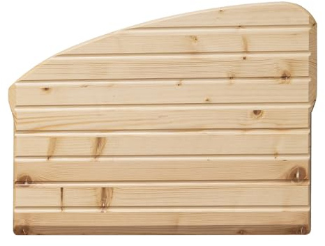 Asse Lavapanni In Legno Massello (50 Cm) Ideale Per Mobile Lavatoio Con Vasca In Ceramica Linea Revine Tavola Rigata Per Bucato A Mano