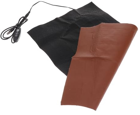 VILLCASE USB Einstellbares Heizkissen für Haustiere Temperaturregelung Leichtes Langlebiges Hundewärmekissen für Katzen und Hunde Tragbares Antibissfestes Wärmepad für Zufällige Farbe