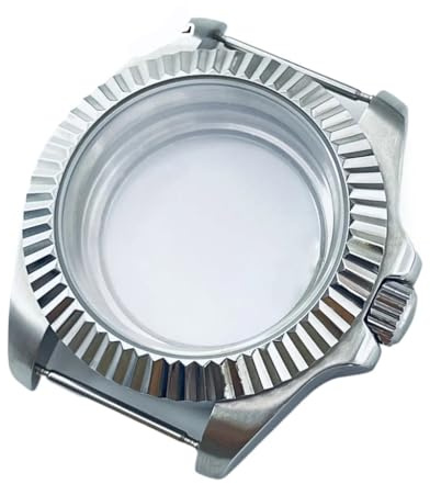 NLNKDTDPAK 40 mm Passar for NH35 NH36 NH34 NH38 NH70 NH72 ETA2824 PT5000 Klockfodral Sterilt fodral Safirglasarmband(A2 No Date Window,ETA2824)