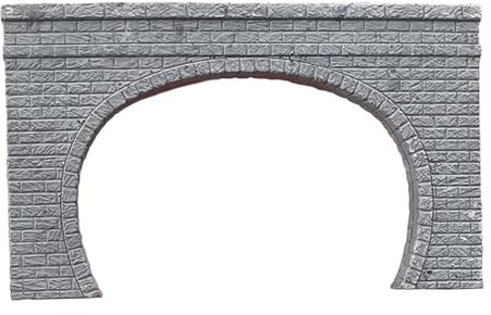 kowaku Tunnel ferroviaire à l'échelle N - Accessoire de Maquette de Train - Modèle réduit pour garçons et Filles, sans Pentes