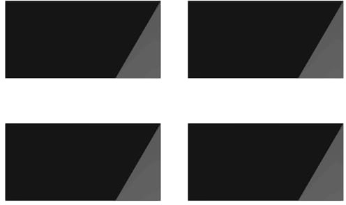 vidaXL Bordsskiva 4 pcs Svart härdat glas, Innovativ, rektangulär och modern design för effektiva utrymmen, tillverkad med noggrannhet för att förbättra både funktion och stil