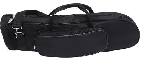 Mikikit Borsa per Tromba Oxford Rosso Leggera e Pratica, Tracolla Regolabile, per Trasporto a Mano e Uso All'aperto Colore Casuale