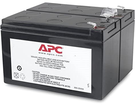 APC Replacement Battery Cartridge #113 USV-Akku 1 x Batterie Bleisäure Schwarz für Back-UPS RS 1100