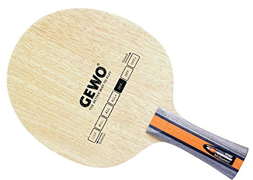 GEWO Hybrid Carbon M/Speed Off- Tischtennisholz/Carbon-Technologie für maximale Kontrolle & Power/Offensives Profi-Holz/CFL-Technologie, Topspin & Präzision