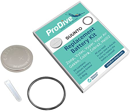 Batterie Kit für Suunto Zoop Vytec Vyper Cobra Tauchcomputer(altes Modell)