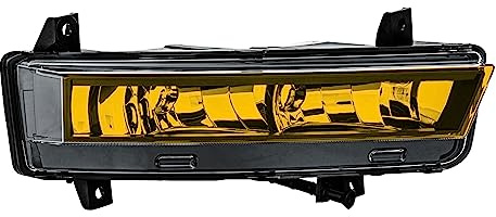 Finest Folia Nebelscheinwerfer Tagfahrleuchten Folien Set Tönungsfolie Aufkleber (DTM Yellow, C036 Vorfacelift)