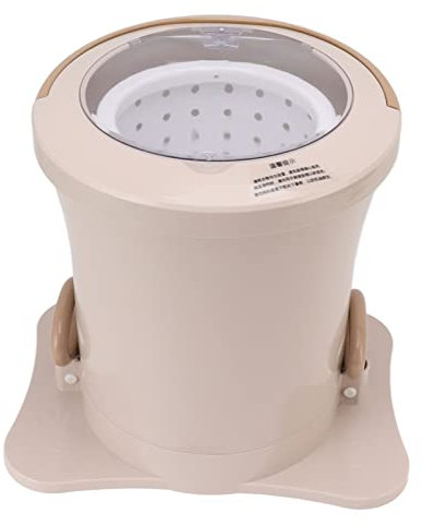 Déshydrateur Manuel, Mini Déshydrateur Portable Haute capacité Léger Multifonctionnel pour Dortoir pour Voyage pour Chaussettes pour Vêtements de bébé pour Petits Vêtements (Abricot)
