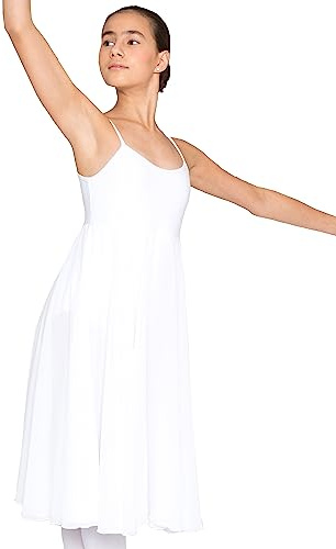 tanzmuster Ballettkleid Mädchen - Adelina - Baumwolle - Ballett Trikot mit langem Rock - Ballettkleidung für Kinder