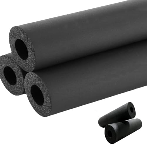 MObyat Pipe Insulation Lagging Foam Tube Hose 32mm 43mm 50mm 63mm 76mm 90mm Water Pipe Insulation Tubing For Pipeline Handlebar (Color : T20mm X ID90mm X L1.8M)