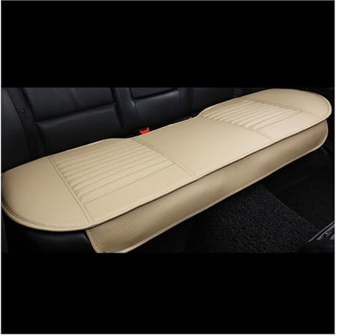 IZQLTWKR Fundas Asientos Coche Cubierta de Asiento de automóvil Four Seasons Protector de Asiento de automóvil Alfombrilla Cojín de Cubierta de Asiento de automóviles。(Beige)