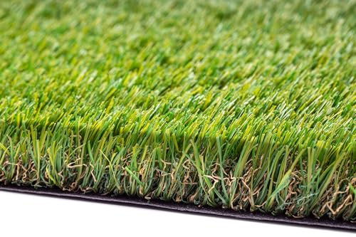 Pavimentos Arquiservi - Césped Artificial Caribe – Rollo 2x10m – 33mm Altura – Drenaje Rápido – Bajo Mantenimiento – Ideal para Jardín, Terraza, Piscina, Balcón y Espacios Infantiles