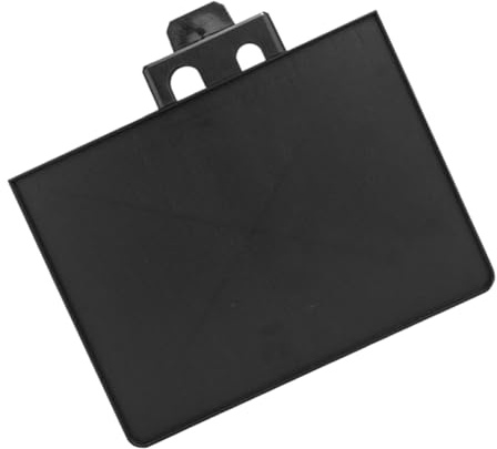 Mikrofonständerablage mit Doppelloch, Schwarze Kunststoff Ablage | Ø 1, 5cm und 1, 9cm, Tragbar für Aufnahme und Alltag, Schnelle Einrichtung