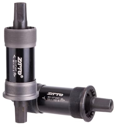 YATINGZHANG Movimento Centrale Perno Quadro Movimento Centrale for Bicicletta MTB 118 120 122,5 124, 127, mm ASSE Foro Quadrato Parti for Bici for manovella con Perno Conico(68X127.5L)